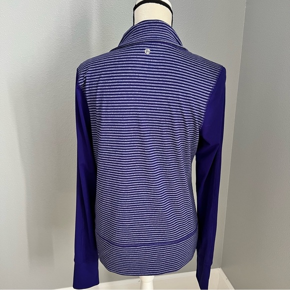 90 Degree By Reflex Purple Striped Women's Vest - Picture 5 of 11